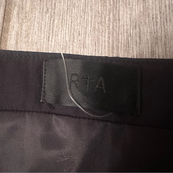 RtA Vicki Corset Bustier Zipper Detail Black top - Picture 4 of 7